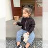 Calça Jogger Casual Solta para Meninas 2026 Outono Novo Estilo Unissex Versátil Calça Longa Calça para Bebê Jardim de Infância Tendência