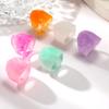 Nuevo anillo de dedo de árbol colorido para mujer, estilo europeo y americano, acrílico exagerado, ins nicho, moderno, geométrico, anillo grande de moda