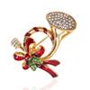 Broches de Natal Europeus e Americanos, Muletas, Alces, Flocos de Neve, Bonecos de Neve, Árvores de Natal, Guirlandas, Sinos, Botas, Broches, Boutonnières
