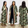 Comercio exterior transfronterizo de Amazon otoño e invierno AliExpress mujeres europeas y americanas estampado labios gruesos estampado leopardo abrigo de nailon top