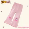 Novedad 2025 Ropa Exterior Leggings Infantiles para Niñas, Pantalones Lindos de Dibujos Animados para Niños Mayores, Pantalones Versátiles Casuales de Moda para Niñas