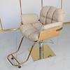 Silla de barbería de celebridades de Internet, moderna y sencilla, silla de barbería gruesa, silla giratoria elevable, silla de peluquero.