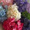 Hortensia Grande Recubierta Tallo Único Hortensia Arco de Boda Decoración Ramo Flor de Seda Pared de Flores Fondo Arreglo Floral Flor Artificial