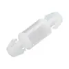 Isolador Tipo Aeronave de Nylon Fivela Plástica Dupla Extremidade Coluna Espaçadora Branca Série AS Suporte Isolante Plástico Dupla Extremidade Coluna