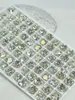 Rhinestones para Uñas Huashiyue Imitación 8mm Fondo Plano, Cristal K9 Súper Brillante Corte 33 para Uñas y Accesorios de Aretes al por Mayor