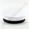 Gorra Azul Marino, Gorra Blanca de Capitán, Gorra de Disfraz para Fiesta de Estilo Sencillo, Gorra de Atrezo para Actuación de Baile, Fábrica de Origen