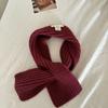 Bufanda para niños Qiunan Corea del Sur invierno todo-fósforo a prueba de viento cálida ins tejida niños y niñas bufanda para bebé al por mayor