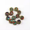 Cuentas Espaciadoras de Nube de Mantra Nepalí de Seis Sílabas DIY Pulsera de Ágata Cuentas de Madera 108 Cuentas Cuentas Espaciadoras de Nube