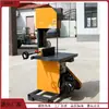 Sierra de cinta vertical para carpintería para uso doméstico, máquina pequeña para cortar madera, sierra pequeña para cortar curvas en madera, sierra de cinta de escritorio