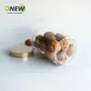Pote Selado de Vidro Espesso de Alta Transparância de Camada Dupla para Animais de Estimação, Garrafa Vazia para Embalagem de Chá, Ginseng Americano, Dendrobium e Pó de Ervas Chinesas