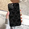 Estuche Protector de Silicona Suave Negro Rosa para iPhone 15 Pro, de Venta Caliente Transfronteriza, para Apple 16E