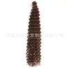 Extensiones de Cabello Rizado Largo con Trenzas Profundas de Verano de 12 pulgadas 22 pulgadas Fibra Sintética Africana Cabello para Crochet Pelucas para Mujeres
