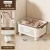 Cesta de Lavandería para el Hogar, Cesta de Almacenamiento para Ropa Sucia, Alta Apariencia, Baño, Cuarto de Ducha, Divisor, Portaropa Móvil, Cesta de Lavado