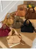 Bolso de Nube de Moda para Mujer, Bolso de Hombro, Bolso de Mano Cruzado, Moda Europea y Americana, Gama Alta, Bolso Cubo de Gran Capacidad