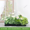 Combinación de paisajismo con plantas verdes artificiales, jardineras, maceteros, decoraciones de flores artificiales, decoración de paisaje con plantas artificiales para escaparates de centros comerciales, interior y exterior