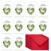 Modelo Novo Transfronteiriço 1 Peça/Conjunto Cartão de Agradecimento Cartão de Mensagem de Presente Criativo de Aniversário Cartão de Texto com Envelope
