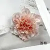 Flor de Simulación Guan Yin Cabeza de Flor de Peonía DIY Tela de Seda Cabeza de Flor de Dalia Adorno para el Cabello Guirnalda de Flores Material Atrezzo Fotografía Decoraciones de Arte Floral