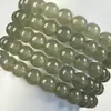 Pulsera morada ahumada joyería barata vidrio opaco transfronteriza popular comercio exterior exportación cuentas redondas de 8MM
