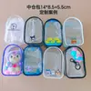 Bolsa con Cierre de PVC Transparente con Forma de Hueso de 14 cm Tipo Almacenamiento Bolsa Transparente para Exhibición de Muñecas Cubierta Antipolvo Bolsa de PVC Personalizada para Muñecas
