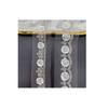 Tubo de Cuentas Encaje de Diamantes Moda Computadora Bordado Malla Código de Barras Vestido Decoración Hogar Suave Encaje de Cuentas