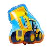 Globo de Papel de Aluminio de Dibujos Animados para Niños Coche Bulldozer Vehículo de Ingeniería Avión de Combate Globo de Papel de Aluminio Venta al por Mayor Decoración de Cumpleaños