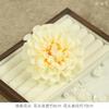 Cabeça de Flor de Fragrância Escura Simulada Parede de Flores de Casamento Arranjo de Flores Flor de Rosa Simulada Atacado Caixa de Presente Cabeça de Flor Decorativa Flor Transfronteiriça