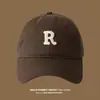 Gorra de béisbol simple estilo coreano con letras, para mujer, nueva, primavera/verano, casual, versátil, para circunferencia de cabeza grande, para hombre, moderna