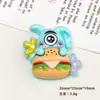 Accesorios de Resina DIY de Dibujos Animados, Decoraciones, Postres, Pinzas para el Cabello con Pegamento de Crema, Fundas para Teléfono, Hebillas de Zapatos, Llaveros, Colgantes