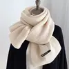 Cachecol de Xadrez para Mulheres Estilo Coreano Moda Outono e Inverno Versátil Imitação de Caxemira Espessado Quente Xale Dupla Face Cachecol de Estudante para Homens