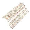 Descartável Degradável Yiwu Halloween Palha Papel Cor Caveira Festa Sobremesa Confeitaria Decorativo Bebida Sucção