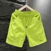 Shorts de trabalho leves de verão respiráveis de secagem rápida para homens, modernos, estilosos, de corte solto, versáteis, casuais, esportivos, para atividades ao ar livre, shorts de praia