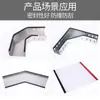 Tira Decorativa Multifuncional en Forma de U para Muebles, Vidrio, Chapa de Hierro, Placa de Acero, Chapa Metálica y Borde de Tablero de Madera Tira Selladora y de Borde Fabricante Venta al por Mayor