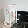 Sistema de Circulación de Filtro para Acuario Caja de Rotación con Bomba de Agua Integrada, Juego Completo de Conexiones y Accesorios para Tuberías, Excluyendo el Cubo del Filtro