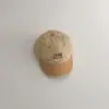 Sombrero infantil de Corea del Sur para una sola sartén, nuevo de verano, de dibujos animados, para niños y niñas, protector solar, secado rápido, sombrero para el sol, gorra de béisbol para bebé