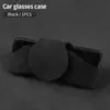Estojo de Óculos de Camurça para Carro Mais Vendido Transfronteiriço, Clipe de Óculos para Carro, Protetor Solar, Acessórios Multifuncionais para Interior