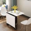 Mesa Mesa de Comedor Mesa de Comedor Plegable Combinación de Mesa y Sillas para el Hogar Móvil Apartamento Pequeño Mesa Plegable Simple Mesa de Comedor Mesa de Ajedrez y Cartas