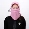 Gorro Máscara de Polar Cortavientos para Ciclismo Invierno Exterior Espesado Cálido Máscara de Gorro para Viento y Nieve