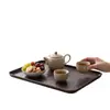Bandeja expositora de snacks, forma rectangular con onda de agua de PP, bandeja para frutas secas de mesa de café para el hogar, bandeja para snacks de té de la tarde, práctica