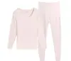 Auténtico Conjunto de Ropa de Otoño Yiershuang para Mujer, Exquisito Algodón, Cuello Redondo, Algodón Puro Completo, Cuello Medio Alto, Grosor Medio, Traje de Algodón Puro, Top y Pantalones