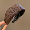 Diadema de tela suave de ala ancha estilo francés para mujer, adecuada para otoño e invierno, proporciona un aspecto de corona alta y cubre las uniones del cabello, ofreciendo una diadema de alta gama, moderna y elegante