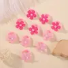 Conjunto de Scrunchies de Nylon de Alta Elasticidade para Crianças com Padrão de Estrelas e Elásticos para Meninas 5512