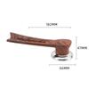 Grano de madera manija vertical para tapa tapa universal tapa superior perilla manija superior perilla manija accesorios para tapa