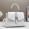 Bolsa Transversal Feminina 2025 Nova High-end Versátil Bolsa de Mão Espelho Couro Patente Bolsa Feminina Exportação Vendas Explosivas recomendam