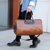 Bolsa de viaje portátil, impermeable, de PU, para hombre, para corta distancia, gran capacidad, ligera, suave, para deportes de gimnasio