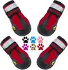 Zapatos para Perros para Nieve, Asfalto Caliente, Impermeables para Días Lluviosos, Antideslizantes para Pisos Duros Interiores, Adecuados para Caminar al Aire Libre