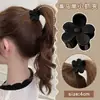 Pinza Grande de Calabaza para el Cabello para Mujeres, Herramienta Anti-Colapso para Cola de Caballo Alta, Fijador de Moño en la Parte Posterior de la Cabeza, Accesorio de Cabello de Princesa, Pasador