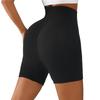 Shorts de Yoga Personalizados Transfronterizos para Mujer con Levantamiento de Glúteos Tipo Melocotón y Elásticos de Fitness Sin Costuras Slim de Tres Puntos para Deporte