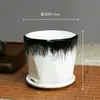 Maceta de Cerámica Tamaño Grande Oferta Especial Liquidación Interior Escritorio Balcón Suculenta Maceta Pequeña Clorofito Helecho Espárrago Maceta Simple Blanca