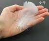 DIY blanco hecho a mano pluma pequeño y grande tamaños varios estilos colección escenario boda ceremonia adornos accesorios decoración manualidades materiales de manualidades