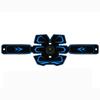 Parche Popular Recargable para Músculos Abdominales con Pantalla Digital Cinturón Equipo de Fitness Deportes para Perezosos Instrumento de Fitness Abdominal en Casa Parche Amarillo para Músculos Abdominales